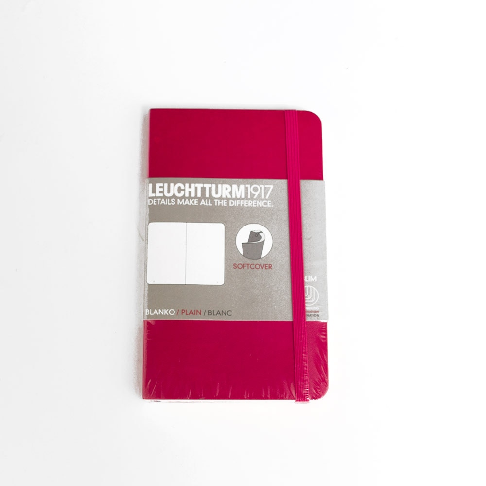 Leuchtturm, Pocket, Softcover, Journal, A6, Plain